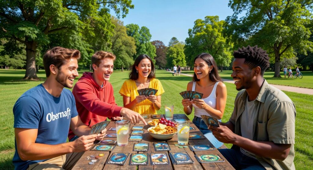 can obernaft play with friends